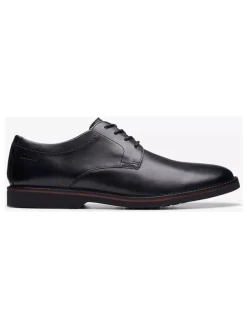 Leder-Schnürschuhe "Craft Arlo" in Schwarz>Clarks Clearance