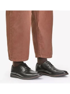 Leder-Schnürschuhe 