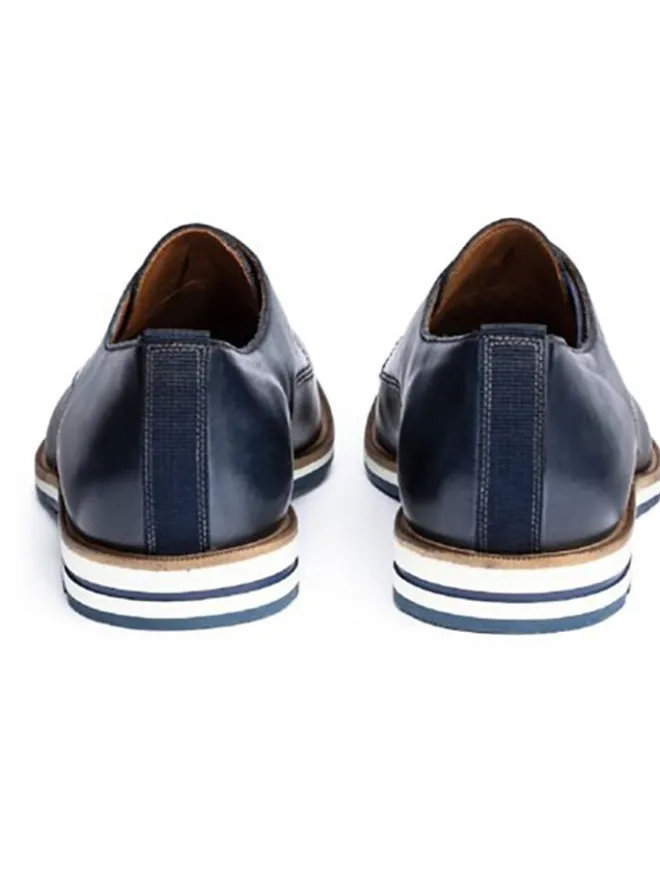 LLOYD Schnürschuhe^Leder-Schnürschuhe "Dakin" in Dunkelblau