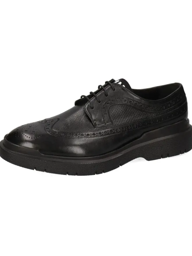 MELVIN & HAMILTON Schnürschuhe^Leder-Schnürschuhe "Denison 1" in Schwarz