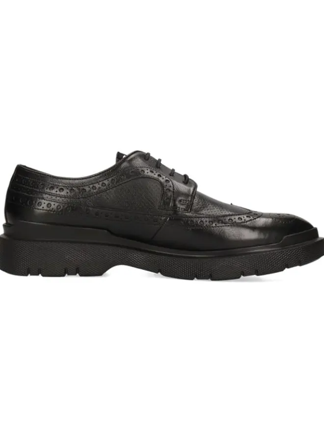 MELVIN & HAMILTON Schnürschuhe^Leder-Schnürschuhe "Denison 1" in Schwarz