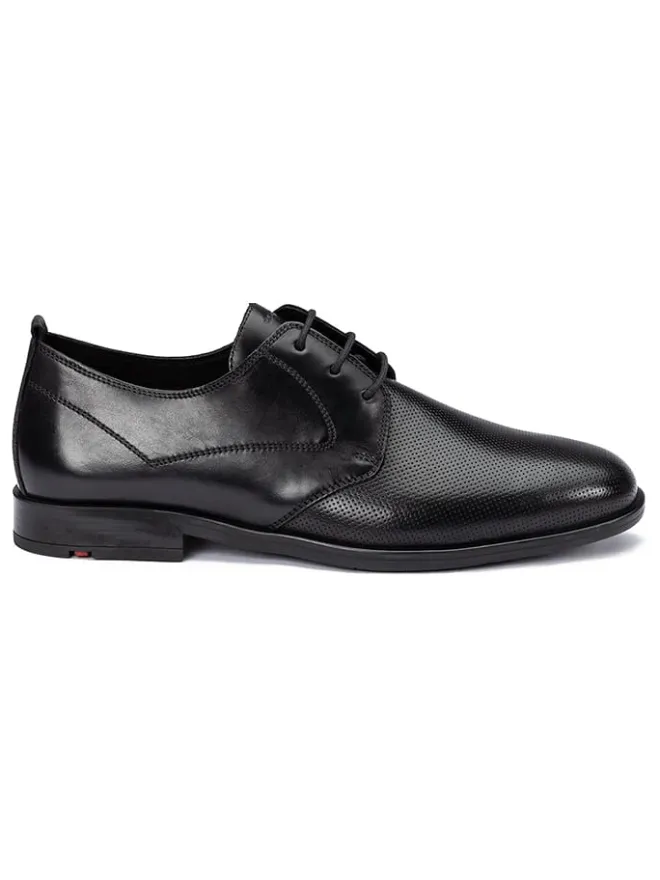 Leder-Schnürschuhe "Derby" in Schwarz>LLOYD Sale