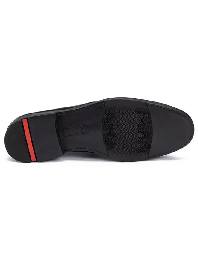 Leder-Schnürschuhe "Derby" in Schwarz>LLOYD Sale