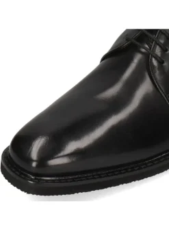 Leder-Schnürschuhe 
