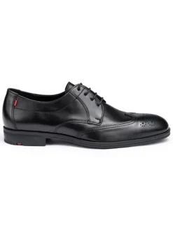Leder-Schnürschuhe "Farley" in Schwarz>LLOYD Online