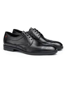 Leder-Schnürschuhe "Farley" in Schwarz>LLOYD Online