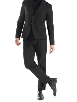 Leder-Schnürschuhe 