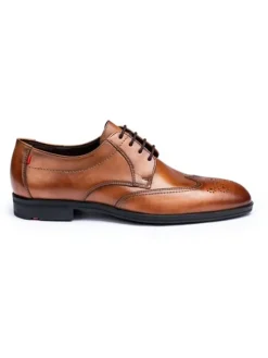 Leder-Schnürschuhe "Farley" in Hellbraun>LLOYD Outlet