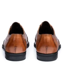 Leder-Schnürschuhe 