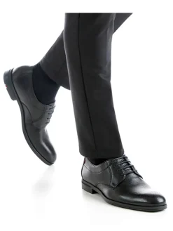 Leder-Schnürschuhe 