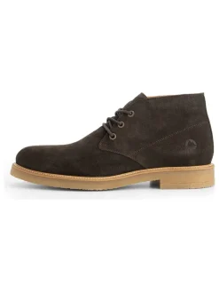 Leder-Schnürschuhe "Ferryhill" in Braun>TRAVELIN' Hot