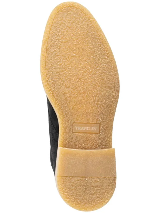 Leder-Schnürschuhe "Ferryhill" in Schwarz>TRAVELIN' Outlet
