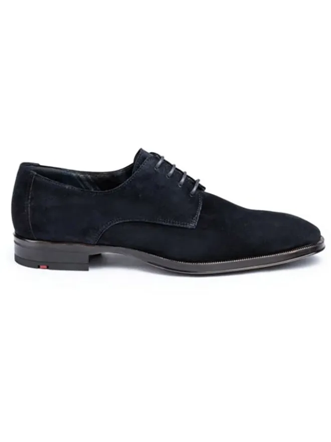 LLOYD Schnürschuhe^Leder-Schnürschuhe "Garrison" in Dunkelblau
