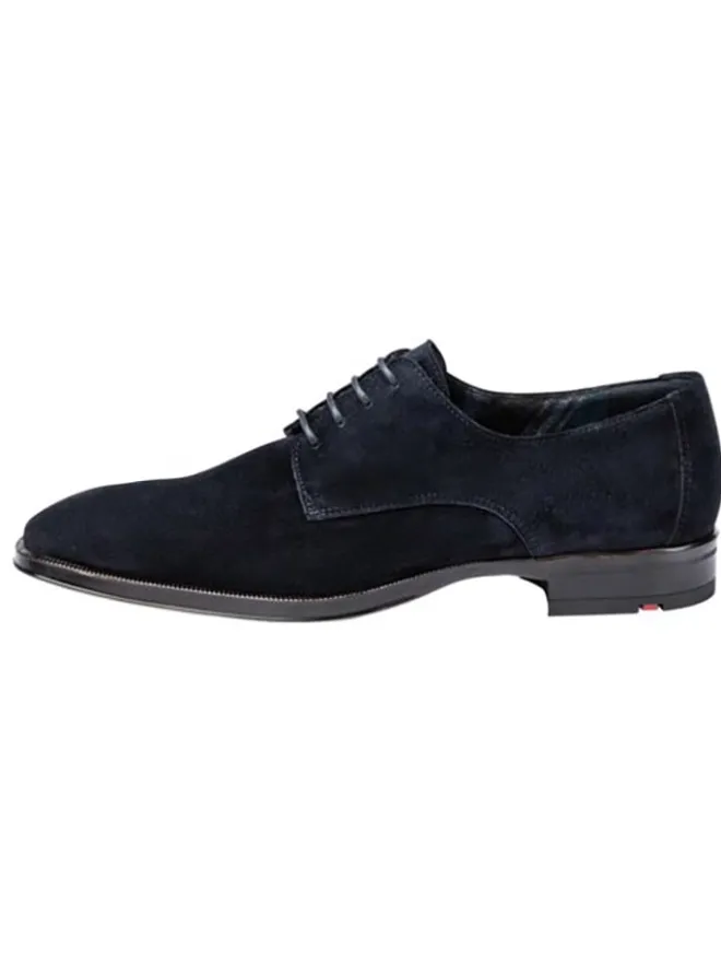 LLOYD Schnürschuhe^Leder-Schnürschuhe "Garrison" in Dunkelblau