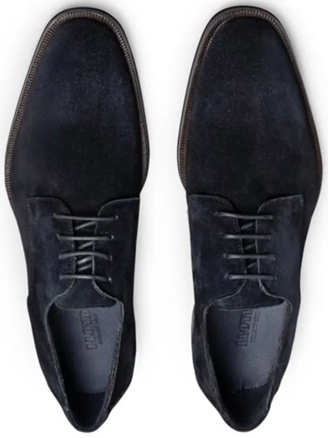 LLOYD Schnürschuhe^Leder-Schnürschuhe "Garrison" in Dunkelblau