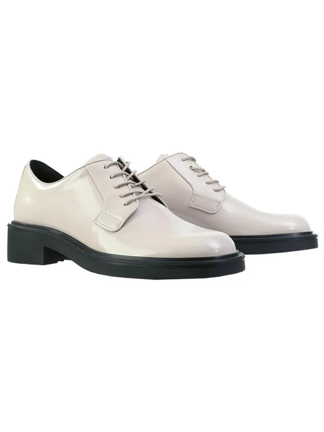Högl Schnürschuhe^Leder-Schnürschuhe "George" in Creme