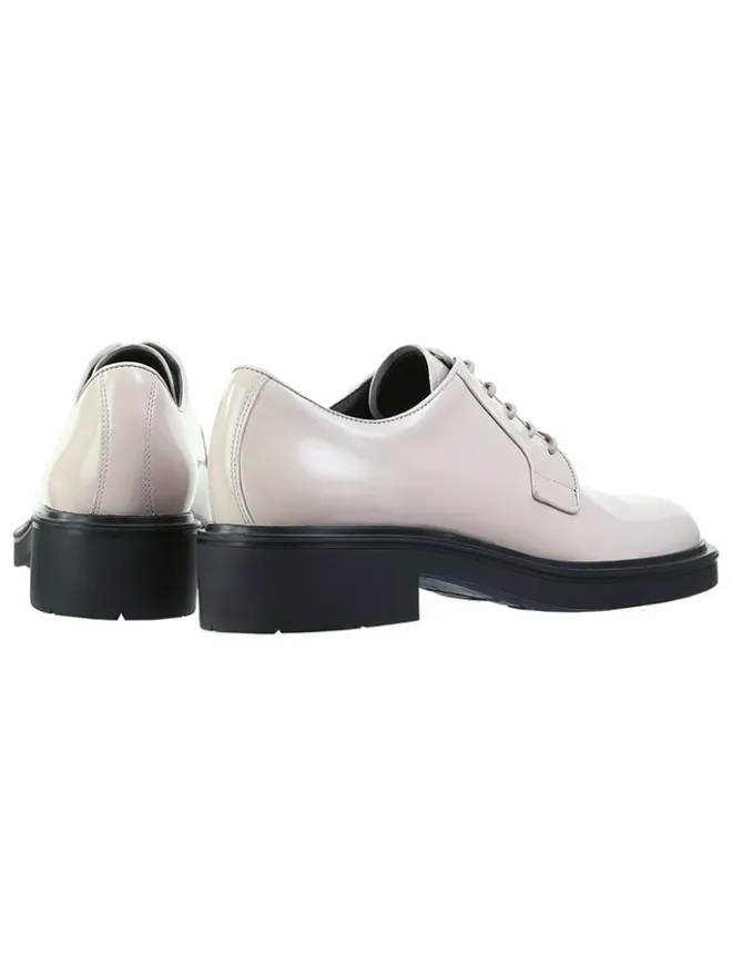 Högl Schnürschuhe^Leder-Schnürschuhe "George" in Creme