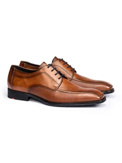Leder-Schnürschuhe "George" in Hellbraun>LLOYD Discount