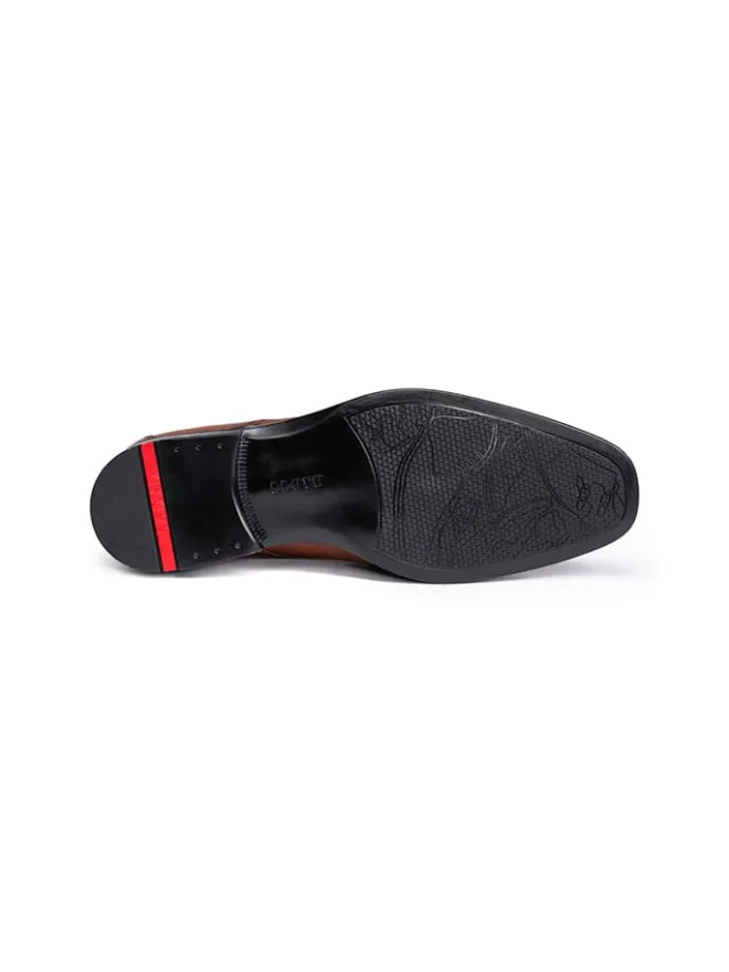 Leder-Schnürschuhe "George" in Hellbraun>LLOYD Discount