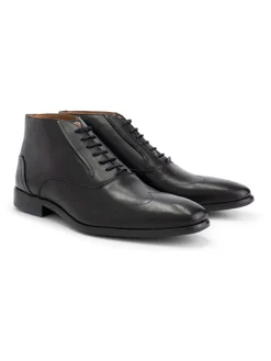 Leder-Schnürschuhe 
