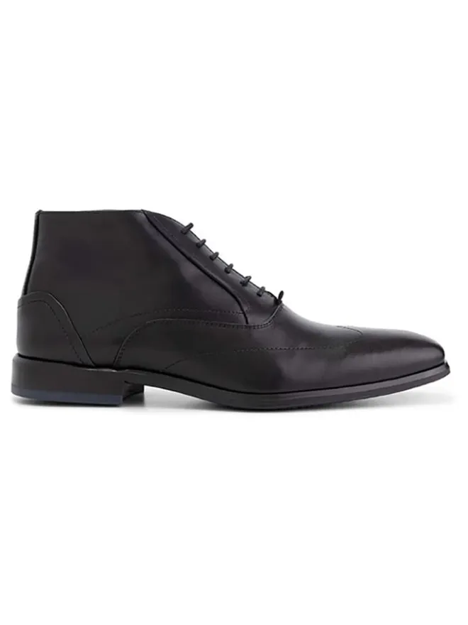 Leder-Schnürschuhe "Gold St." in Schwarz>DENBROECK Online