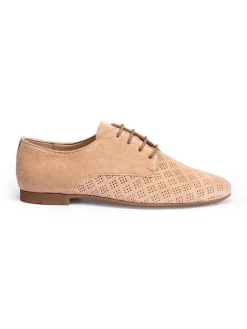 Leder-Schnürschuhe in Beige>LLOYD Hot
