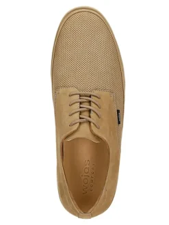 Wojas Schnürschuhe^Leder-Schnürschuhe in Beige