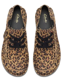Leder-Schnürschuhe in Beige/ Hellbraun><noscript><img width=