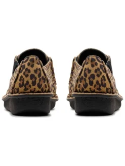 Leder-Schnürschuhe in Beige/ Hellbraun><noscript><img width=
