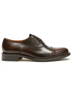 Leder-Schnürschuhe in Braun>British Passport Hot