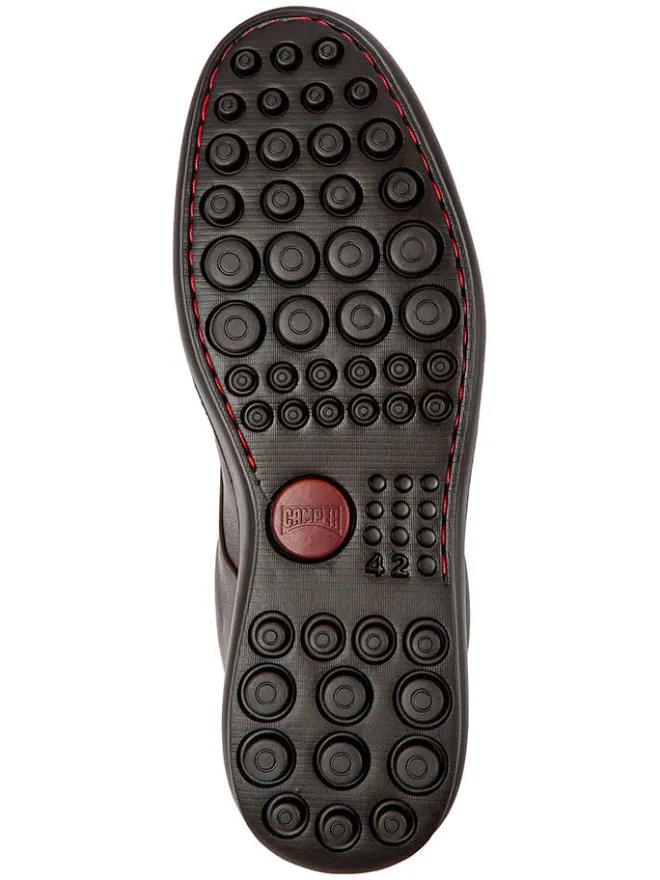 Camper Schnürschuhe^Leder-Schnürschuhe in Braun