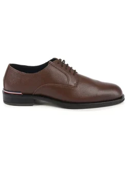 Leder-Schnürschuhe in Braun>Tommy Hilfiger Shoes Hot