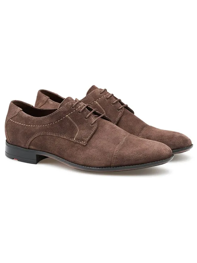 LLOYD Schnürschuhe^Leder-Schnürschuhe in Braun