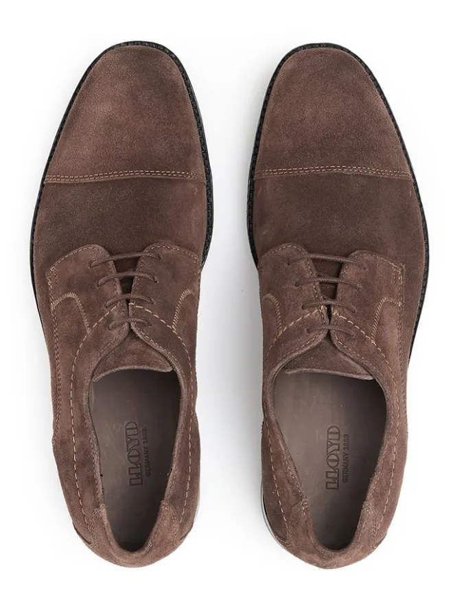 LLOYD Schnürschuhe^Leder-Schnürschuhe in Braun