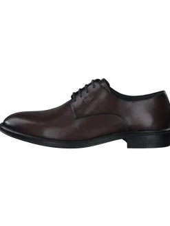 Leder-Schnürschuhe in Braun>s.Oliver Clearance