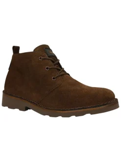 Wojas Schnürschuhe^Leder-Schnürschuhe in Braun