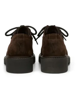 Marc O'Polo Shoes Schnürschuhe^Leder-Schnürschuhe in Braun