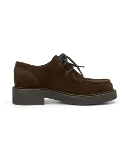 Marc O'Polo Shoes Schnürschuhe^Leder-Schnürschuhe in Braun