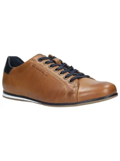 Wojas Schnürschuhe^Leder-Schnürschuhe in Braun