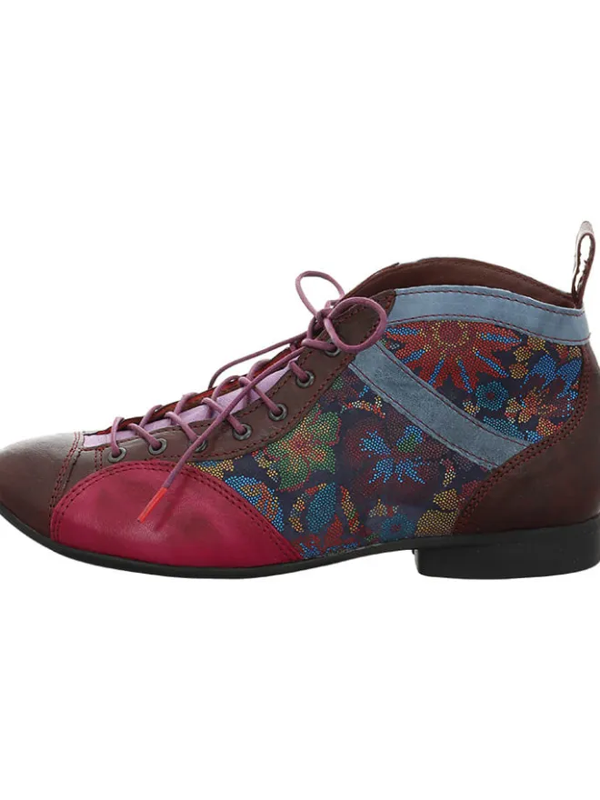 Leder-Schnürschuhe in Bunt>Think! Outlet