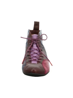 Leder-Schnürschuhe in Bunt><noscript><img width=