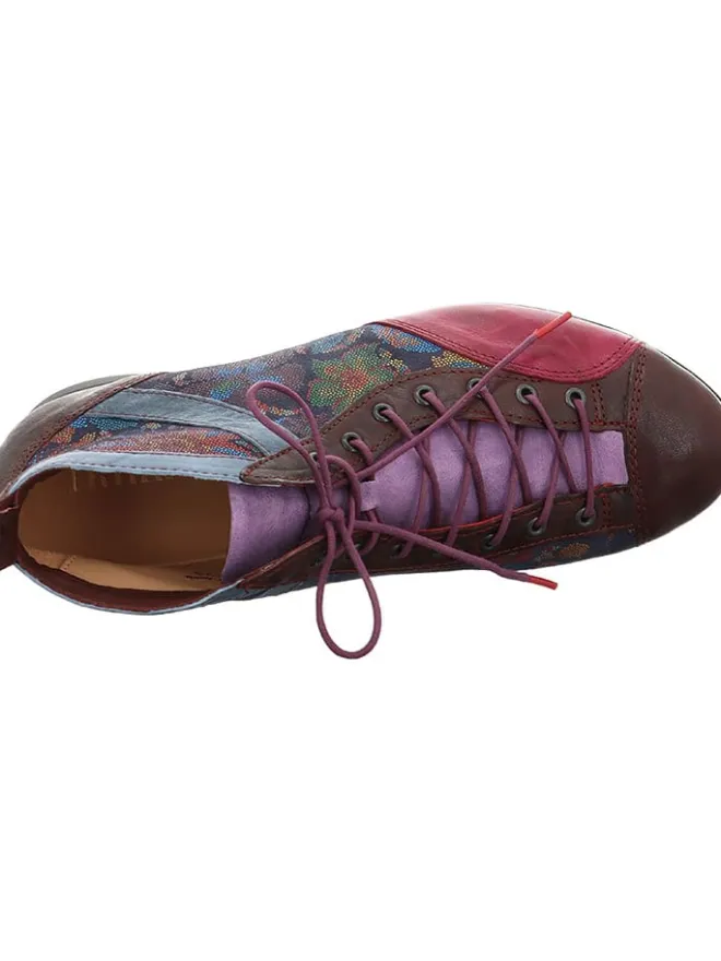 Leder-Schnürschuhe in Bunt>Think! Outlet