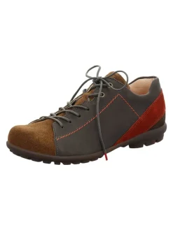 Leder-Schnürschuhe in Bunt>Think! Hot