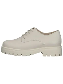 Gabor Schnürschuhe^Leder-Schnürschuhe in Creme