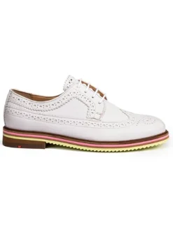 LLOYD Schnürschuhe^Leder-Schnürschuhe in Creme