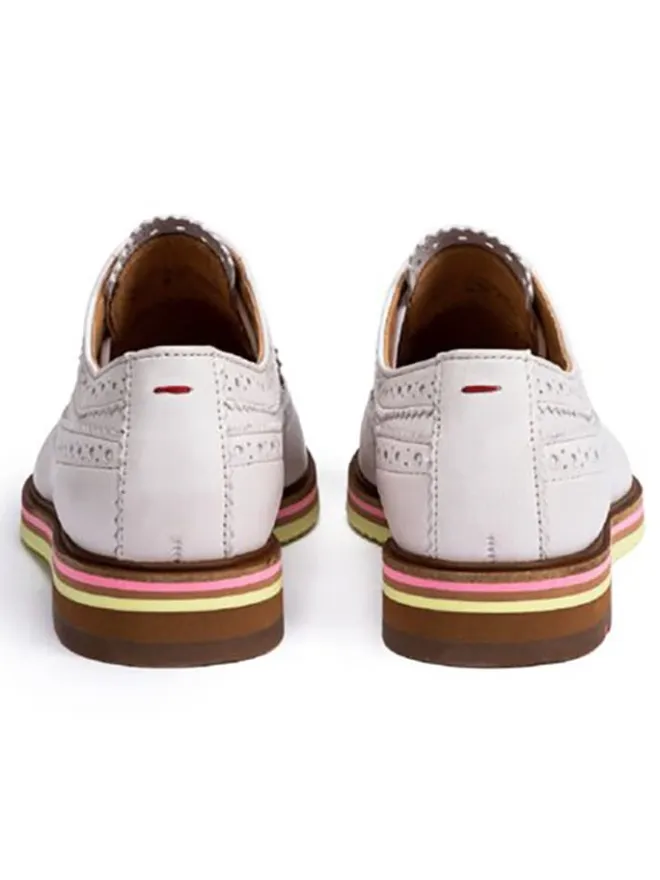 LLOYD Schnürschuhe^Leder-Schnürschuhe in Creme