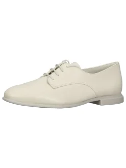 Leder-Schnürschuhe in Creme>Paul Green New