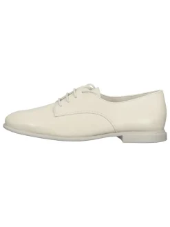 Leder-Schnürschuhe in Creme>Paul Green New