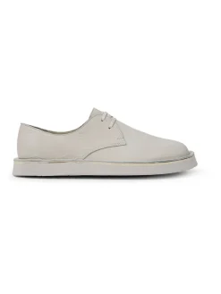 Camper Schnürschuhe^Leder-Schnürschuhe in Creme