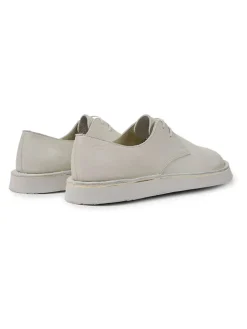 Camper Schnürschuhe^Leder-Schnürschuhe in Creme